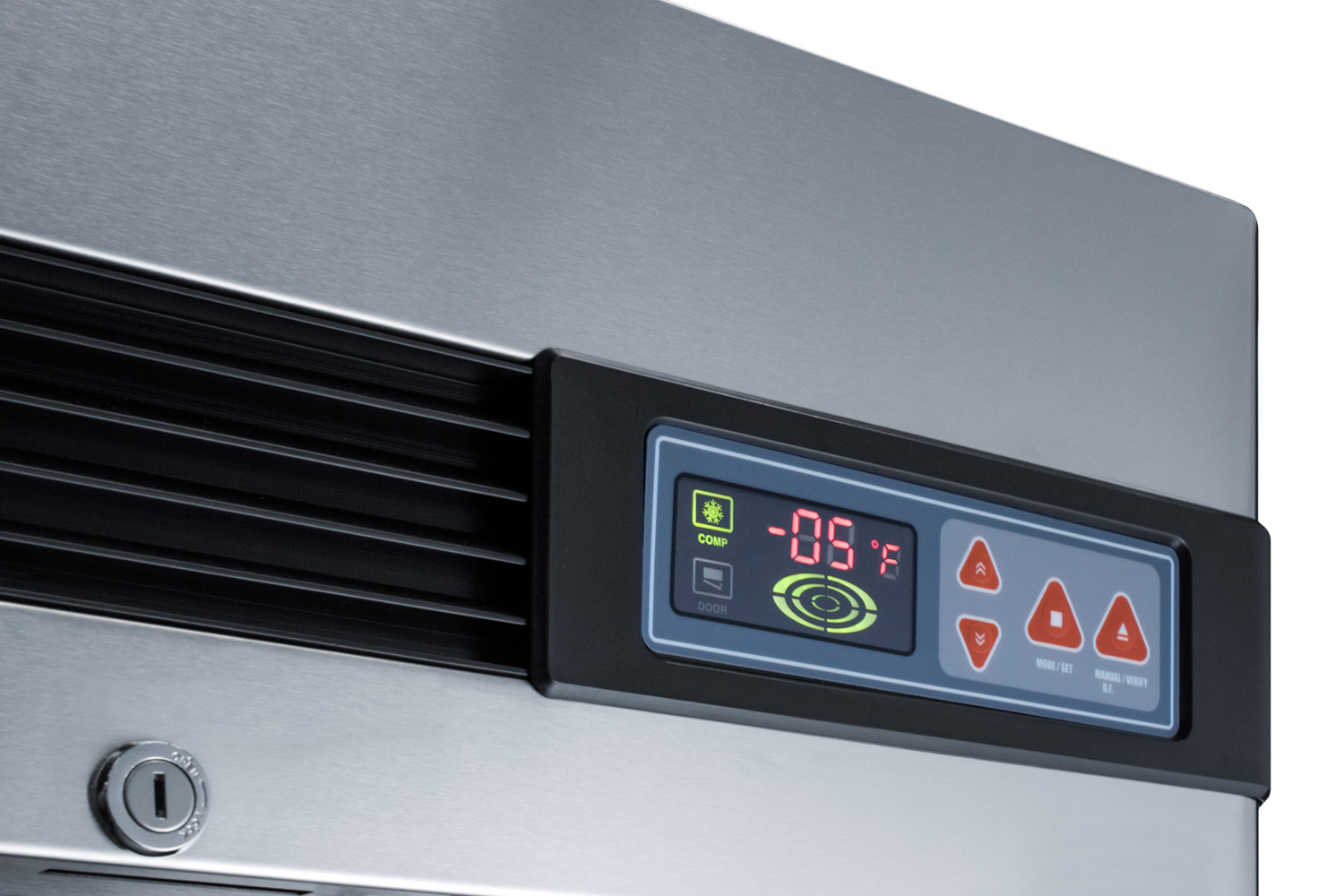 23 cu.ft. commercial reach-in all-freezer in complete stainless steel